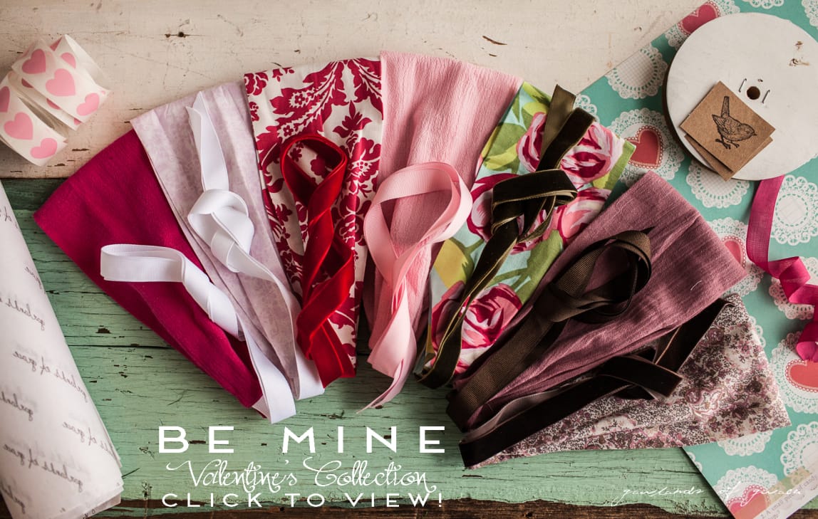 Valentines day Garlands of grace headcoverings slide