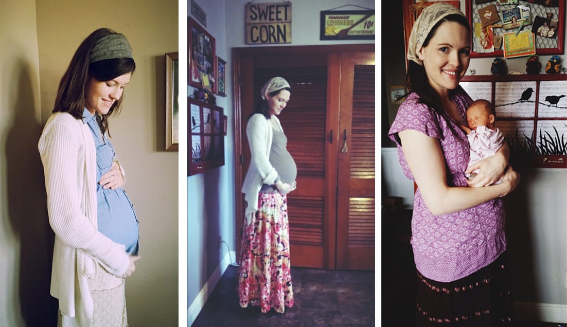 Kim & Baby Garlands of grace blog 2.18.15