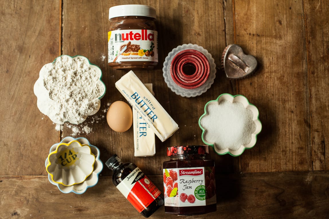 Raspberry Nutella Cookies Garlands of Grace-1