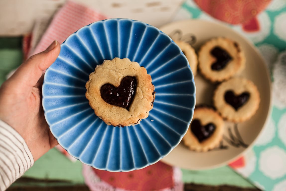 Raspberry Nutella Cookies Garlands of Grace-23