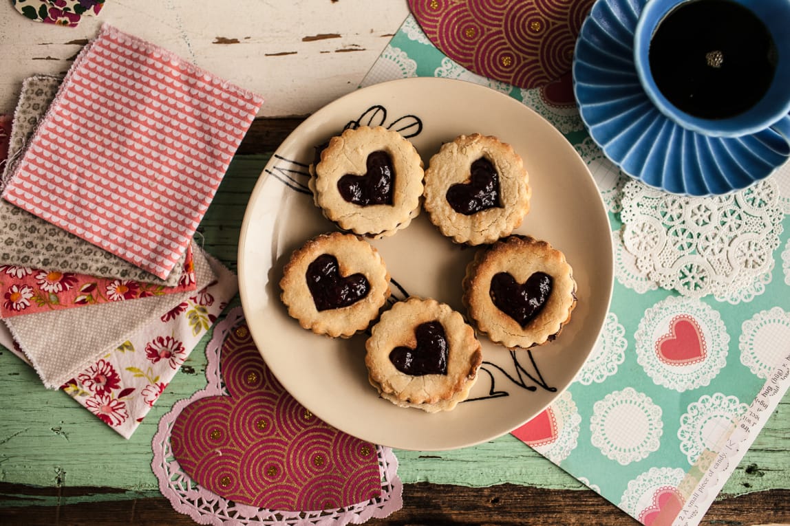 Raspberry Nutella Cookies Garlands of Grace-20