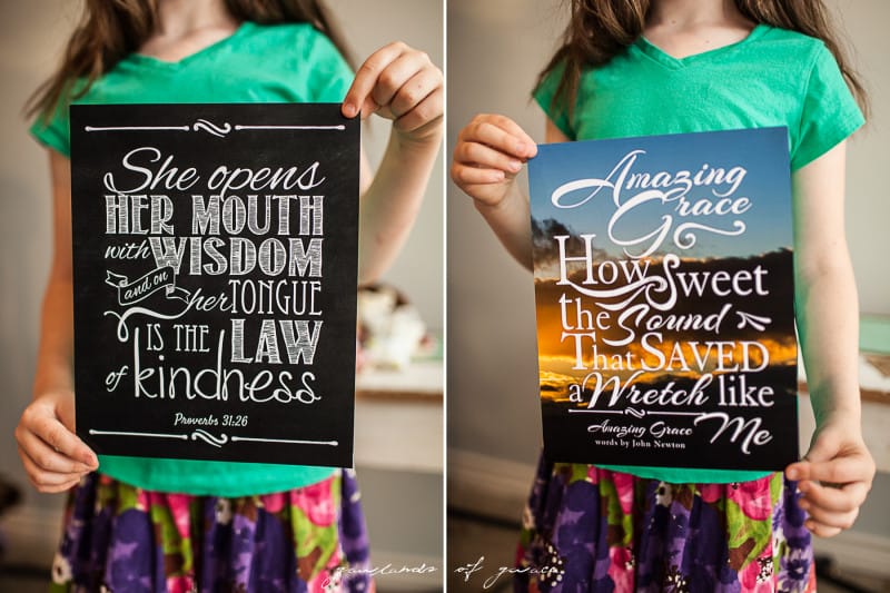 Garlands of Grace Blog gifted Prints