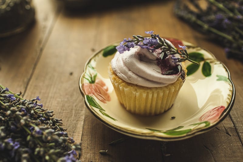 Garlands of Grace Lavender Lemon cupcakes 3