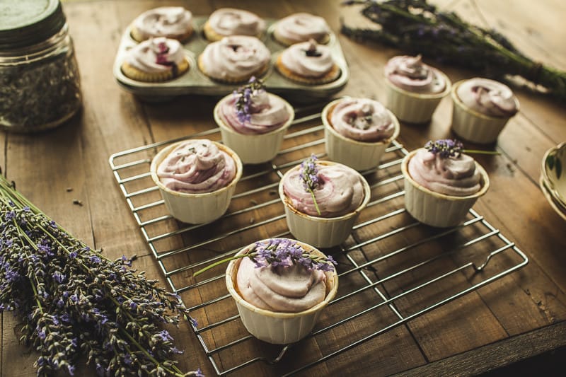 Garlands of Grace Lavender Lemon cupcakes 4