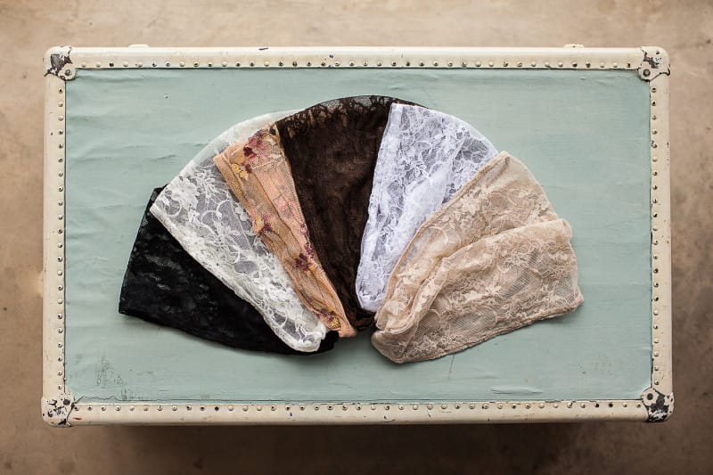 Lace headcoverings Garlands of Grace