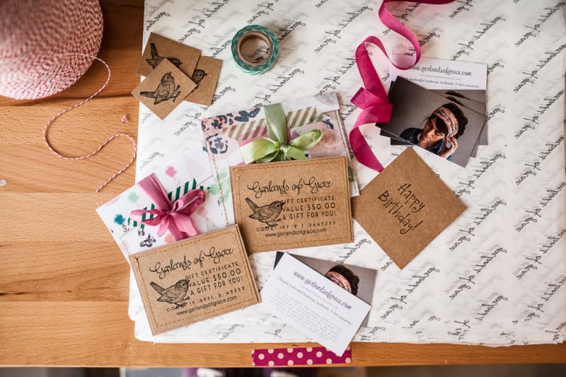 Garlands of Grace GIft Cards 1