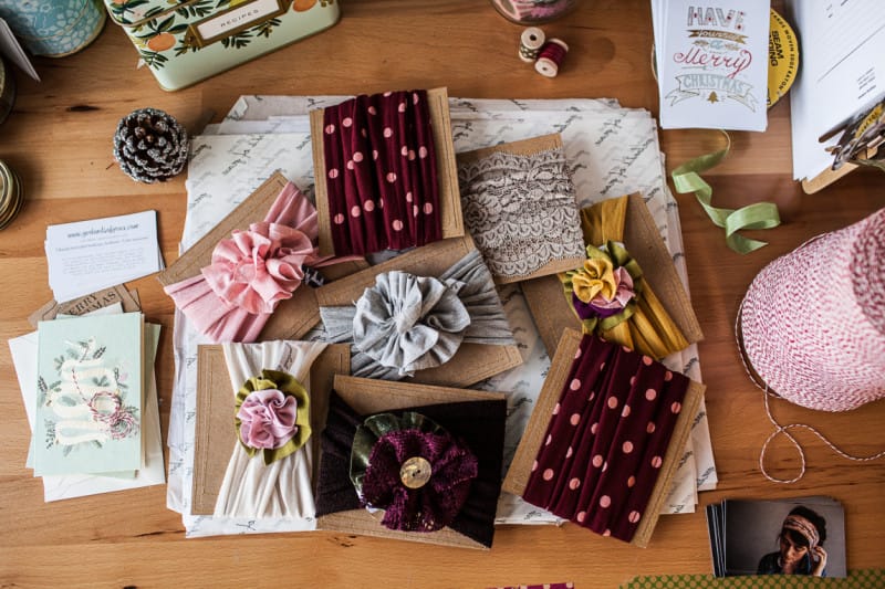 Garlands of Grace Holiday headbands