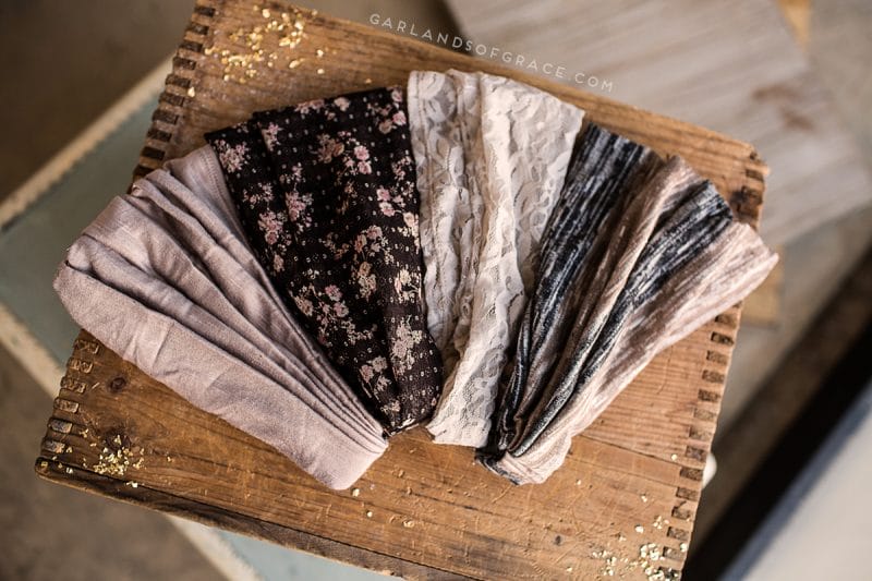 Garlands of Grace headcoverings, headcovering, headwrap, 