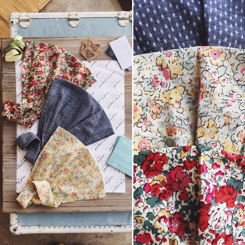 Floral headcoverings