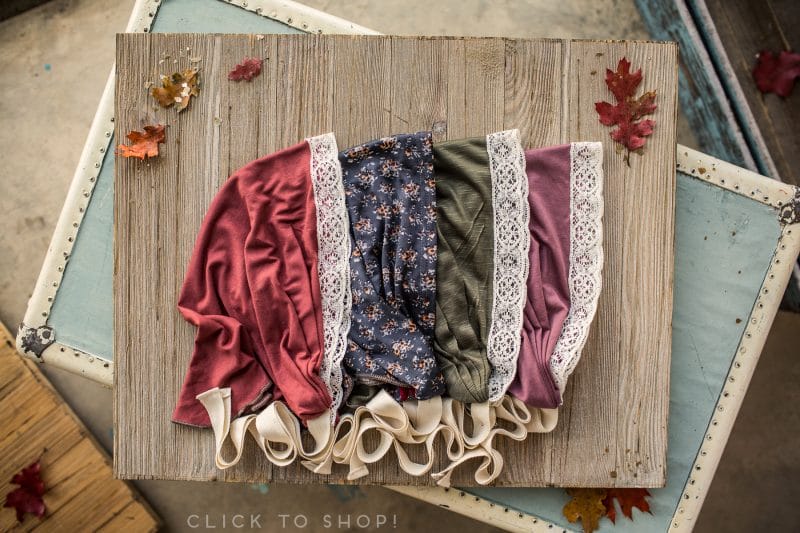 Long floral headcovering