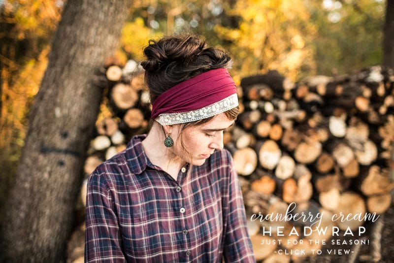 Lace trimmed Headcoverings