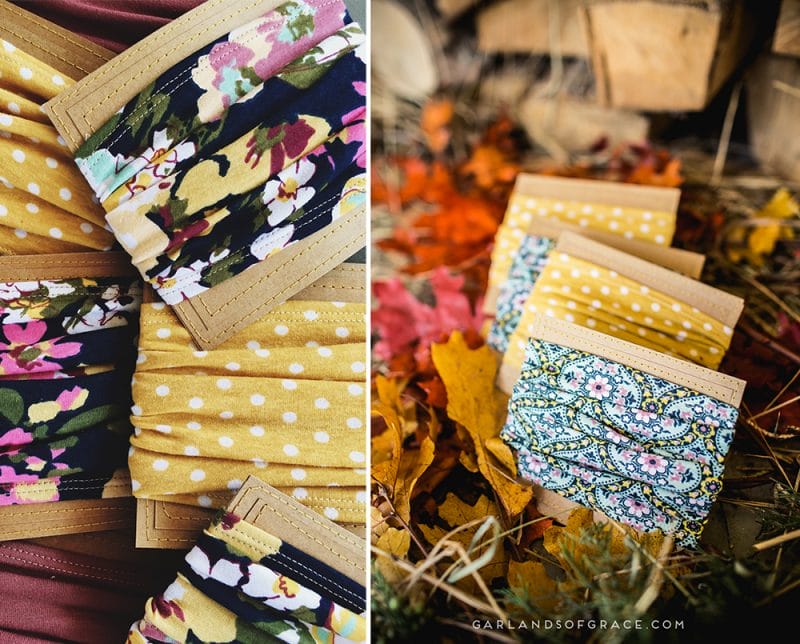 floral headcovering headbands 