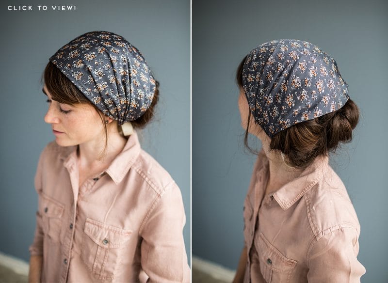 floral headwrap headcovering