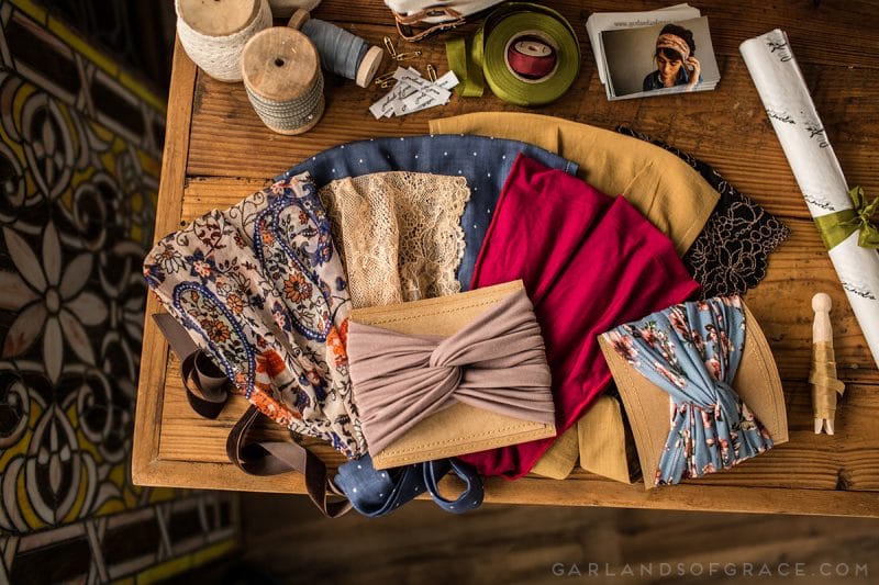 headcoverings by garlands of grace