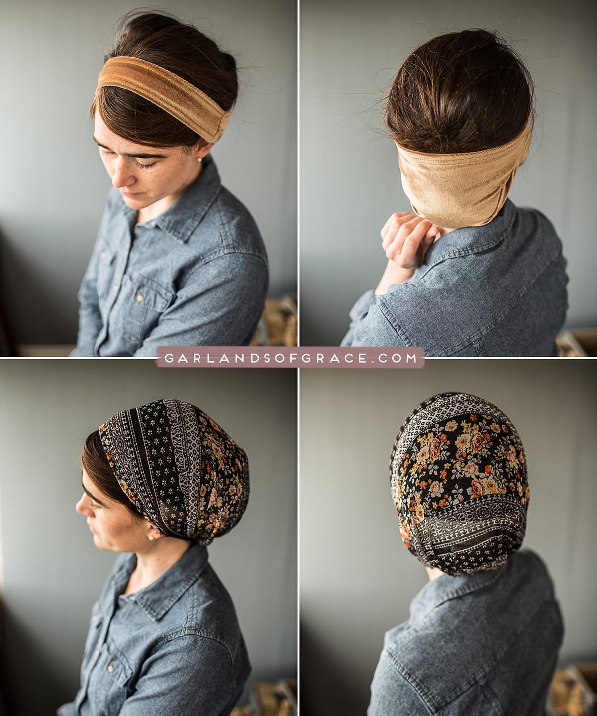 Long convertible christian headcoverings for sale!