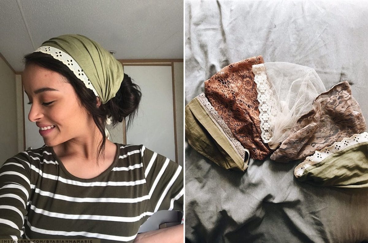 1 corinthians 11, headcoverings, headbands, chemo scarves, hair veils