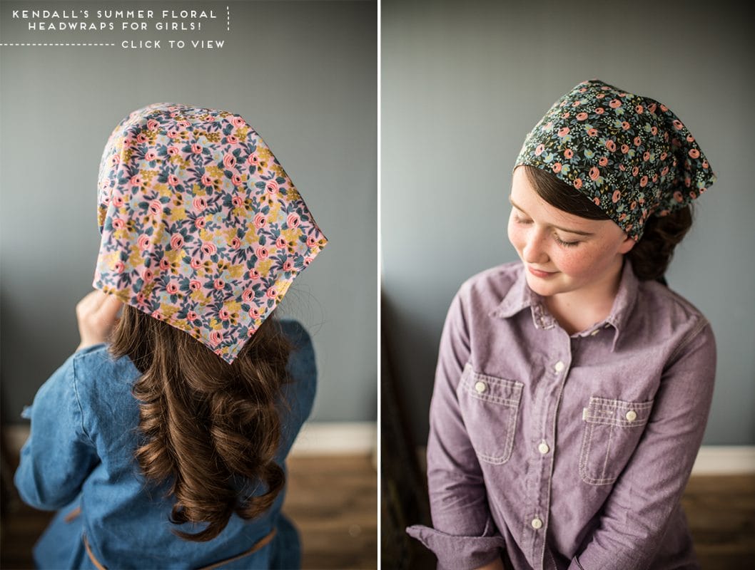 Girl's floral headcoverings for sale