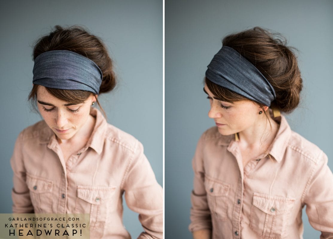 thinner headband headcovering style