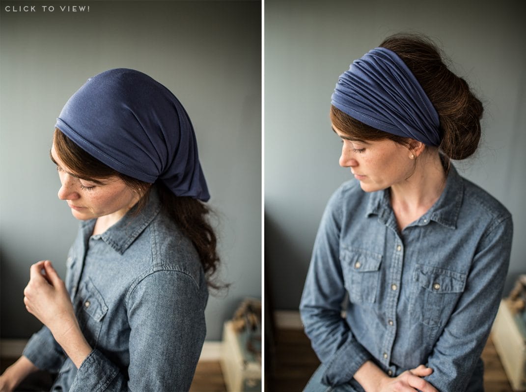 long convertible headcovering