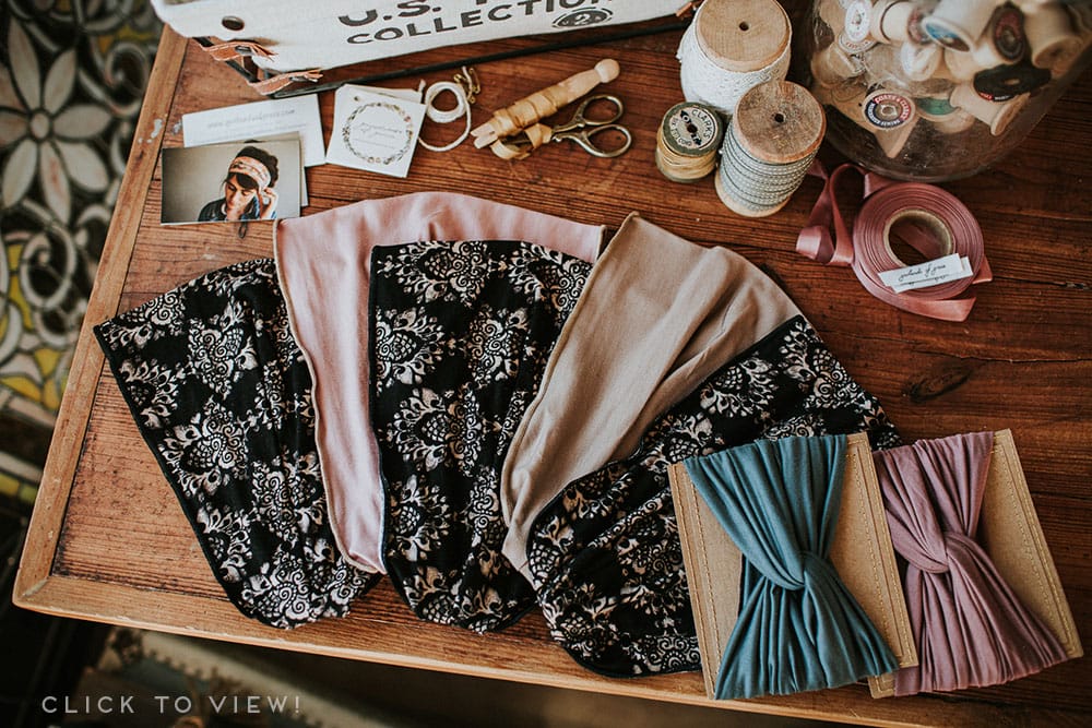 Stretch Headbands and headcoverings