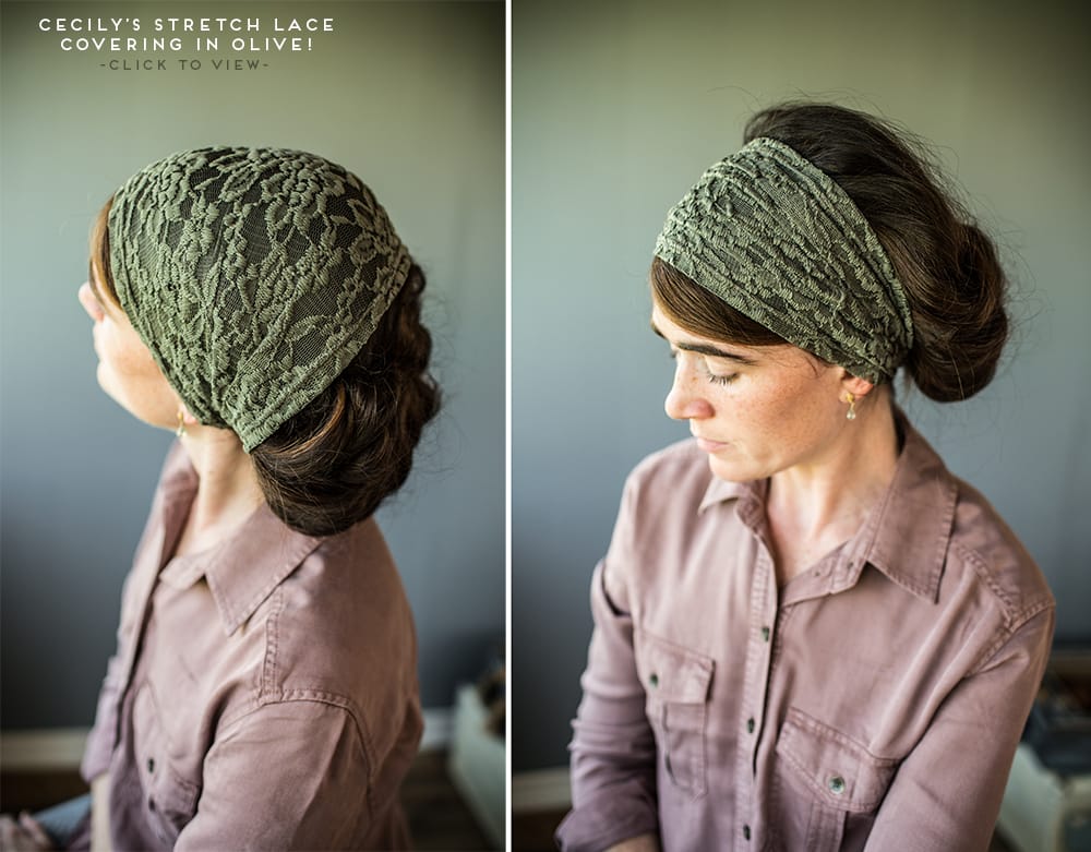 lace christian headcoverings and headbands