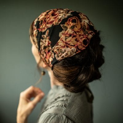 Cecily’s Victorian Chiffon Headcovering