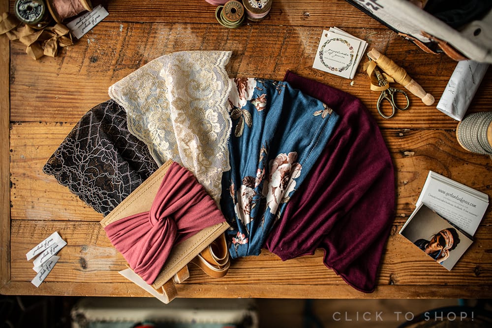 floral christian headcoverings