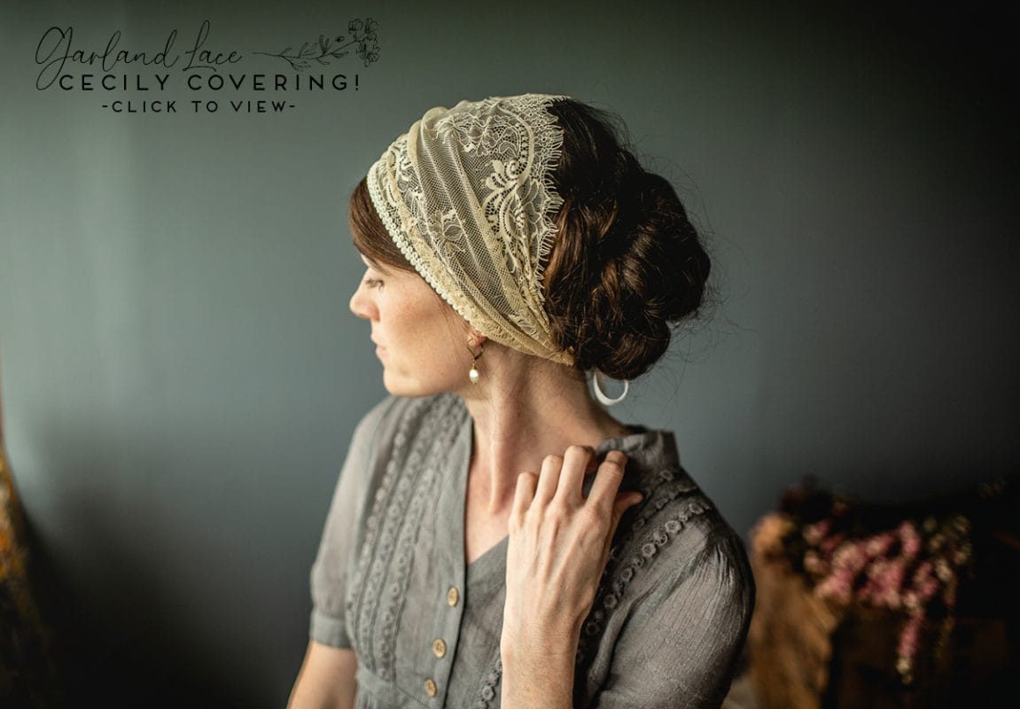 lace prayer veil headcoverings bridal veils