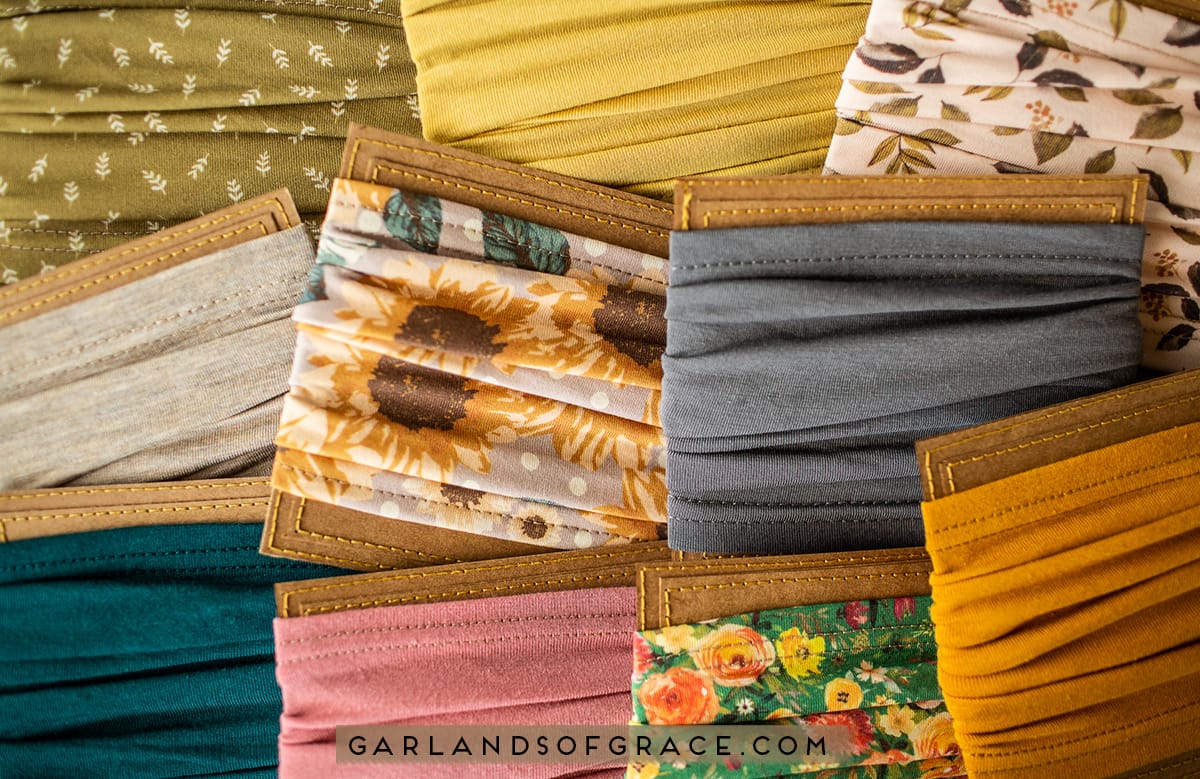 soft stretch thin headband style headcoverings