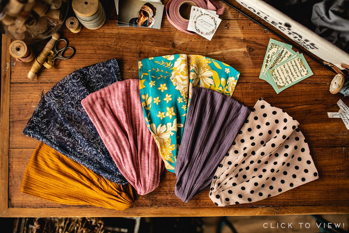 Christian headcoverings, headbands, and chemo headwraps