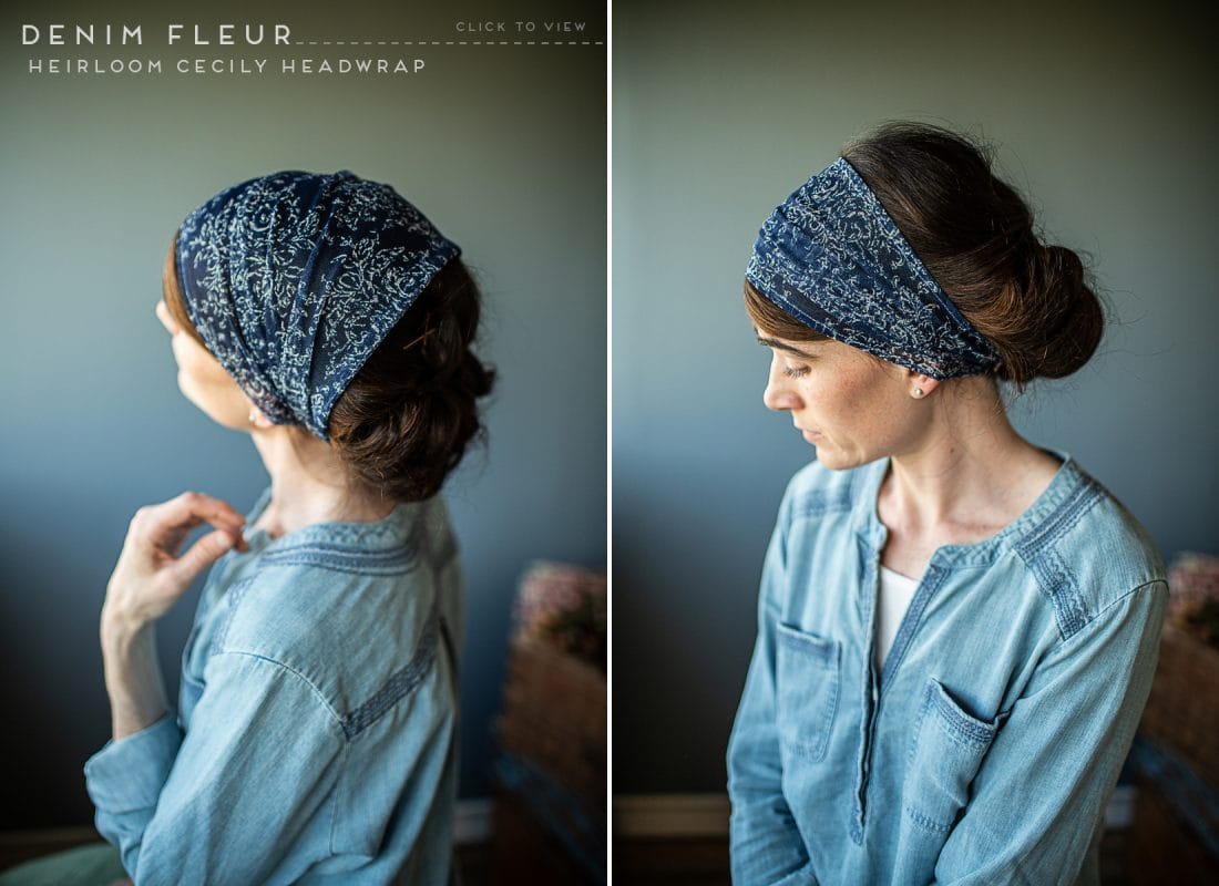 Christian headcoverings, headbands, and chemo headwraps