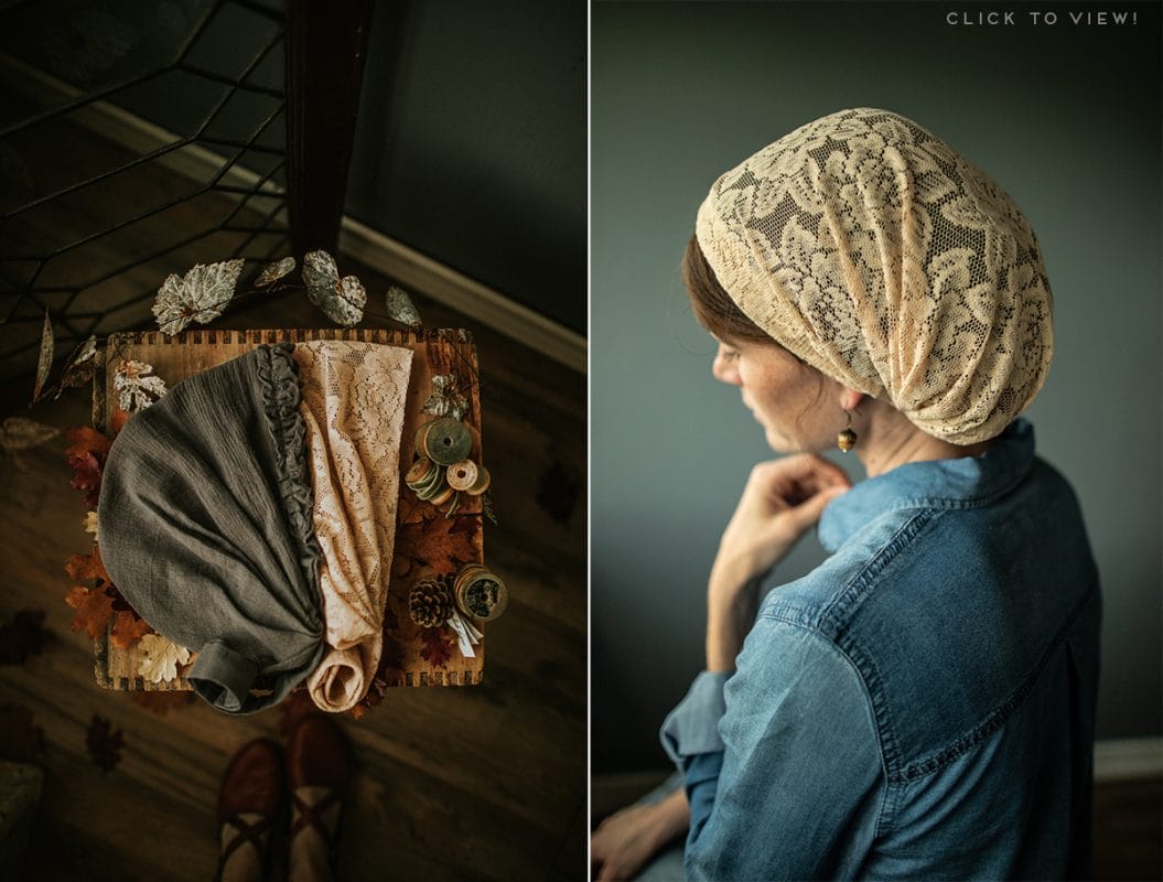 full coverage 1 Corinthians 11 tichel snood headcoverings chemo scarves