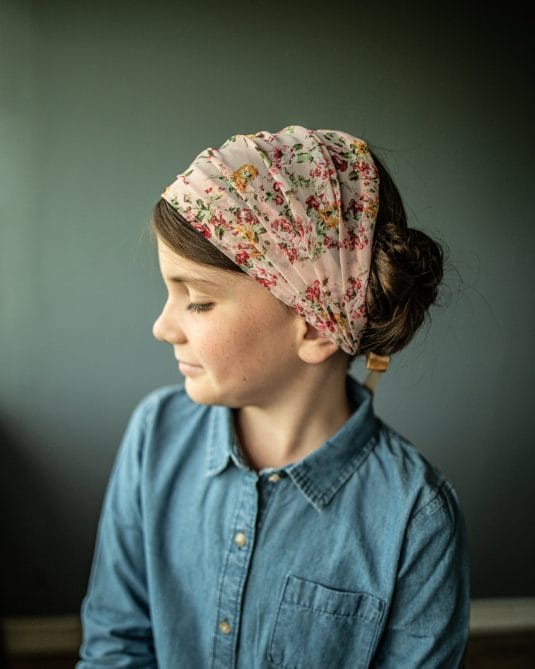 Cecily's Victorian Rosebuds Chiffon for Girls