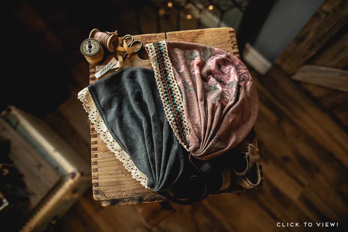 christian snood style headcovering