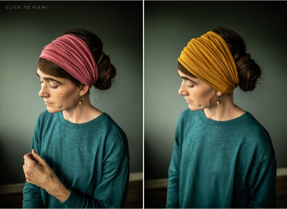 convertible christian headcovering chemo scarf