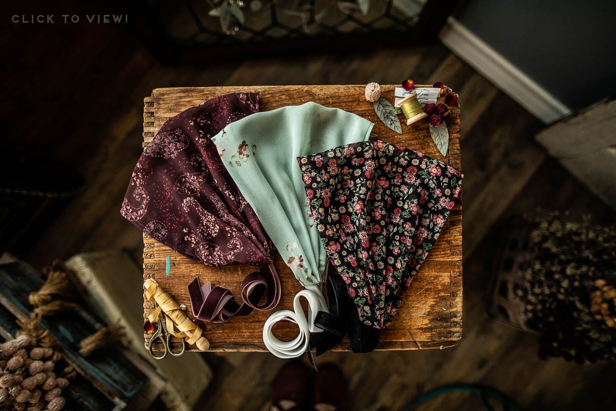 floral chiffon headcoverings for sale