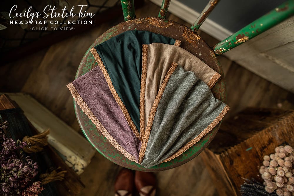 stretch lace trimmed christian headcoverings for sale