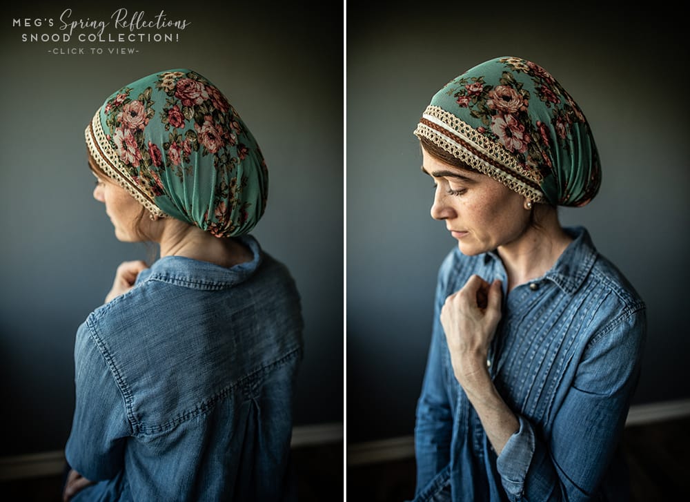 Snood Headcoverings and chemo scarves