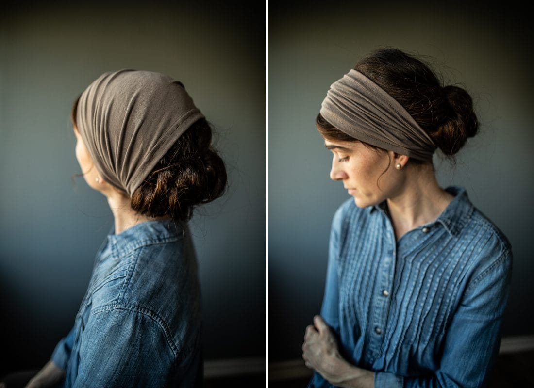 Soft stretch headcoverings, chemo wraps, headbands for sale