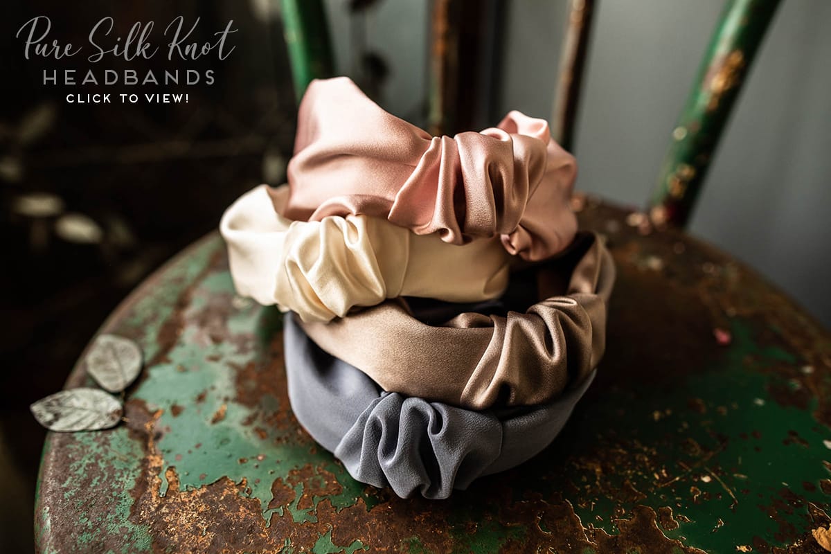 Pure Silk Bridal veils and bridesmaid headbands