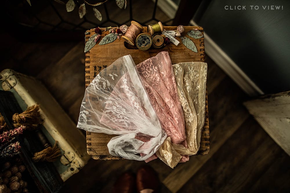 Pure White Lace Headcoverings 