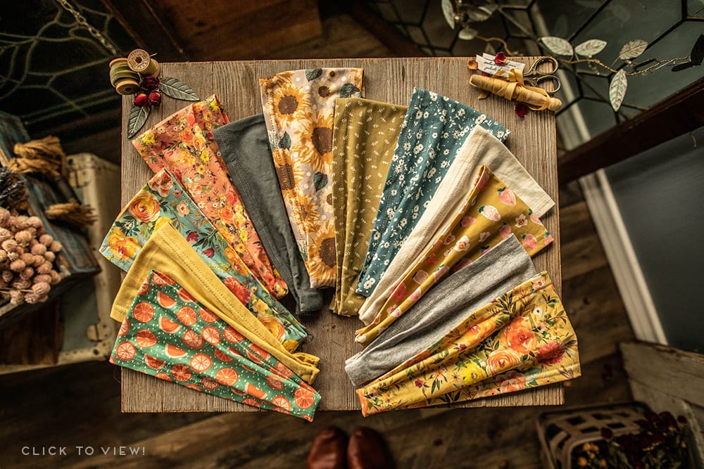 organic stretch headband style headcovering