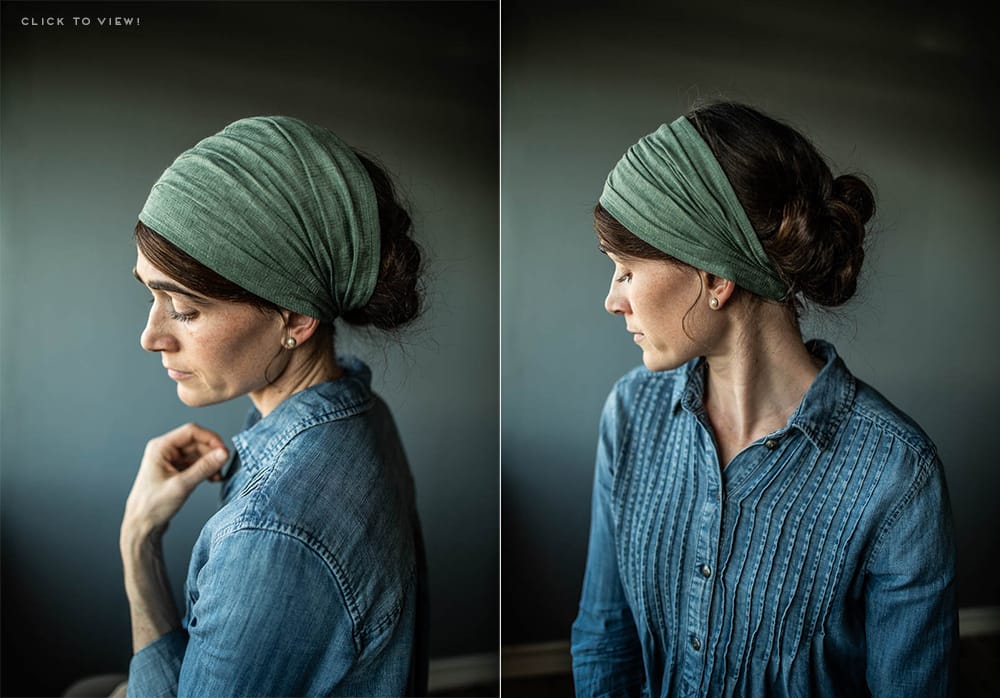 cotton headcoverings and chemo scarves