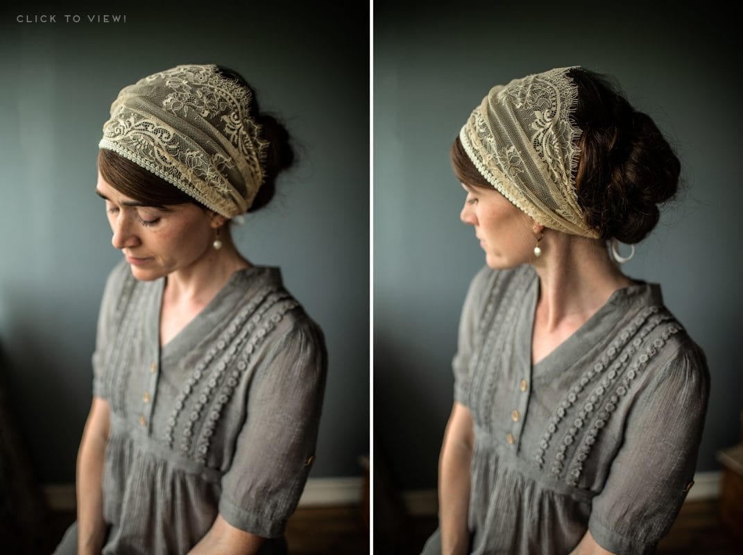 lace prayer veils bridal veils and headcoverings