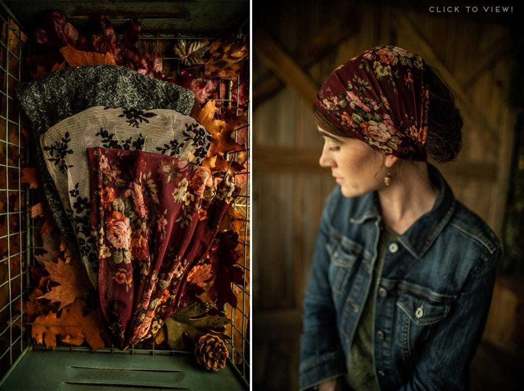 Floral Headbands, Head coverings, Headwraps for sale