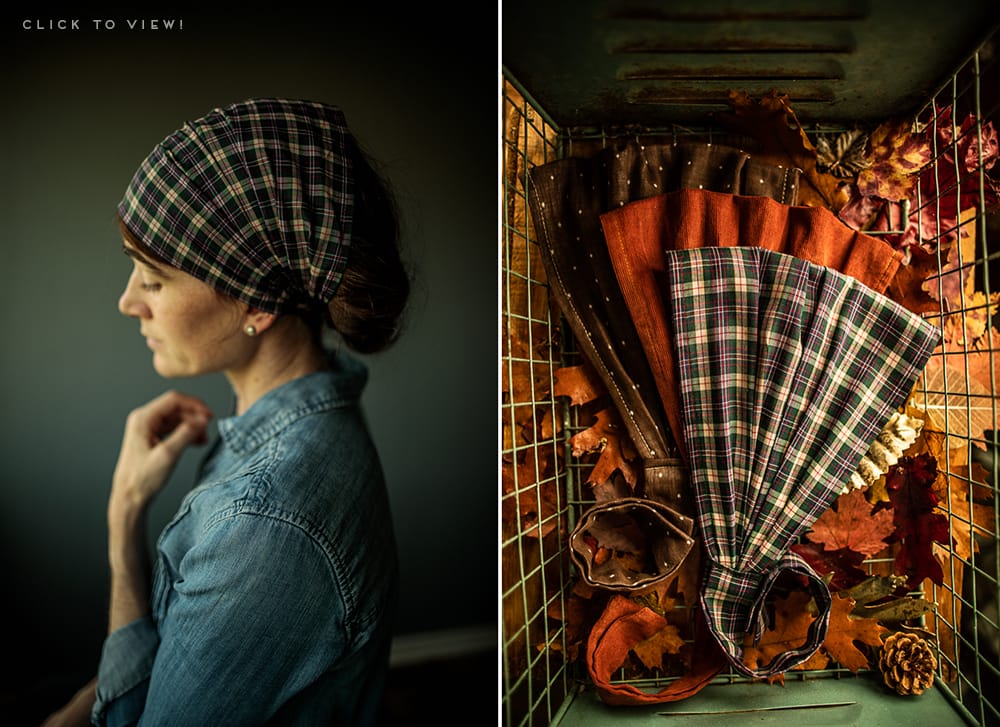 Cotton tie on headcoverings, chemo scarves, alopecia and hair loss