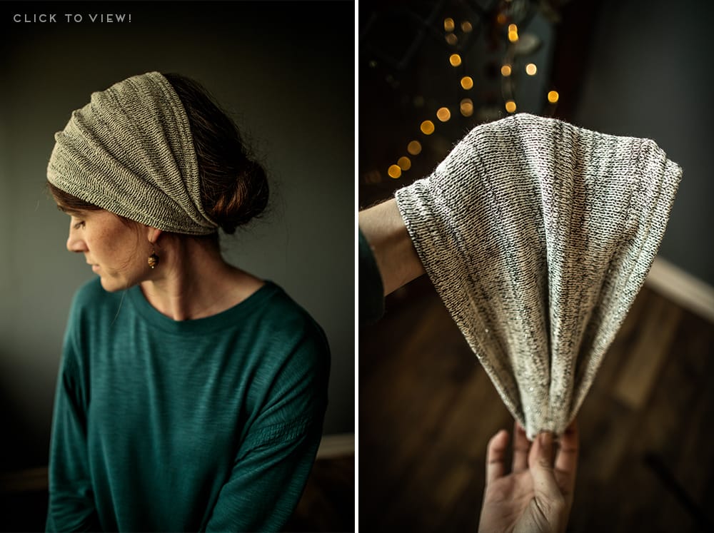 Sparkle Stretch Headwrap style 1 Corinthians 11 headcoverings for sale