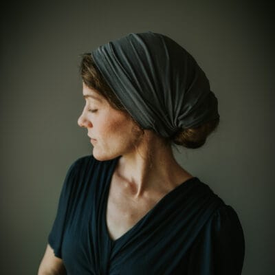 Essential Slate Cowl Headcovering
