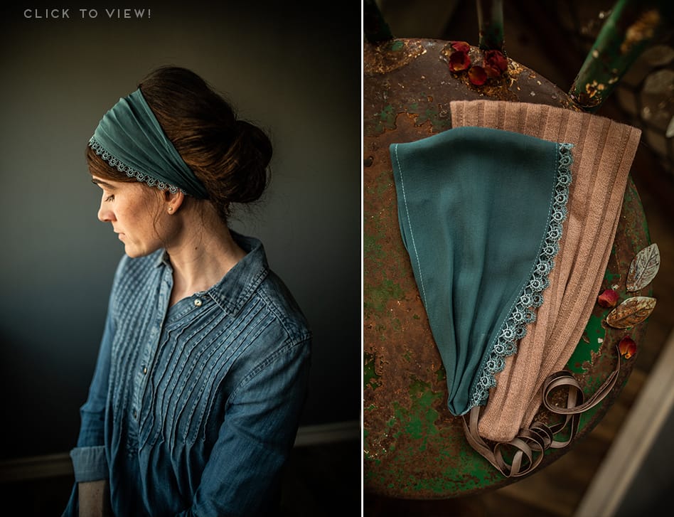 Silk Tie Headbands