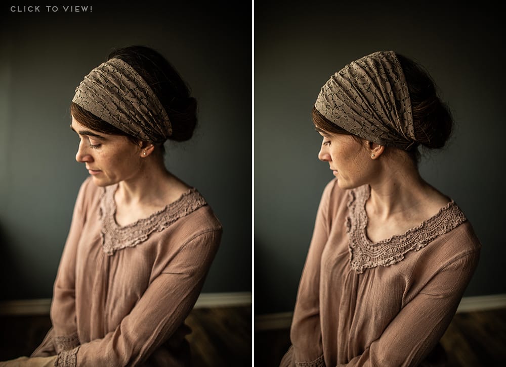 Lace, 1 Corinthians 11, Cecily Convertible Headcovering, Chemo Scarf, Headwrap